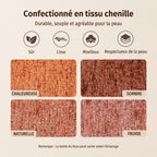 Tissu chenille du canapé modulable : doux, souple et agréable pour la peau